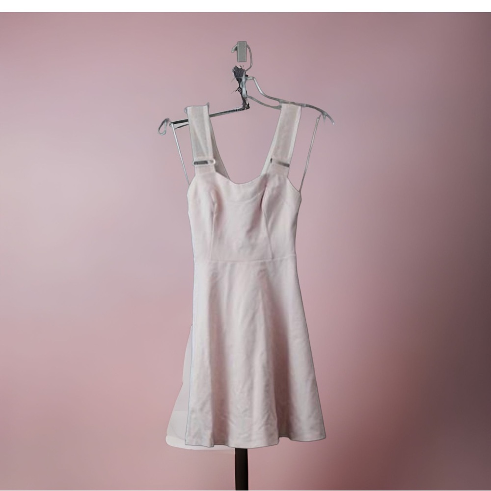 Topshop Blush Pink Sleeveless Mini Dress